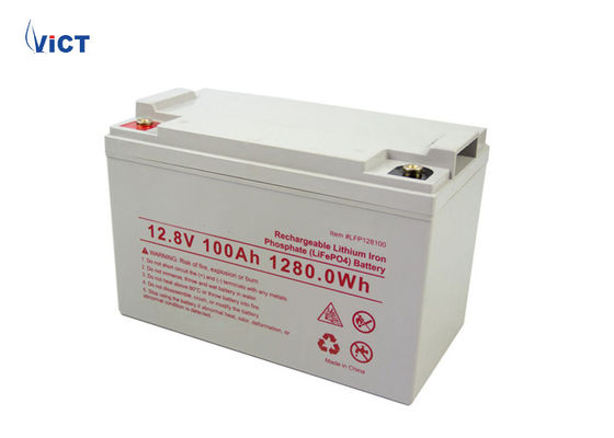 12V 65Ah Polymer Lithium Battery , Solar Storage Lithium Battery Long Life
